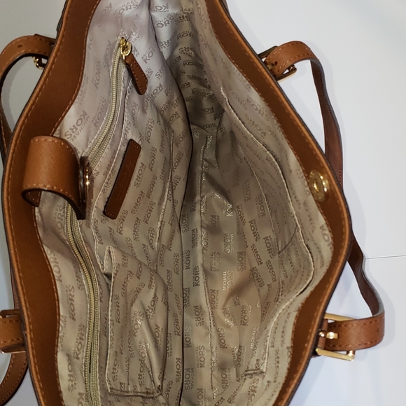 Michael Kors Brown 2 Strap Tote - Picture 3 of 3